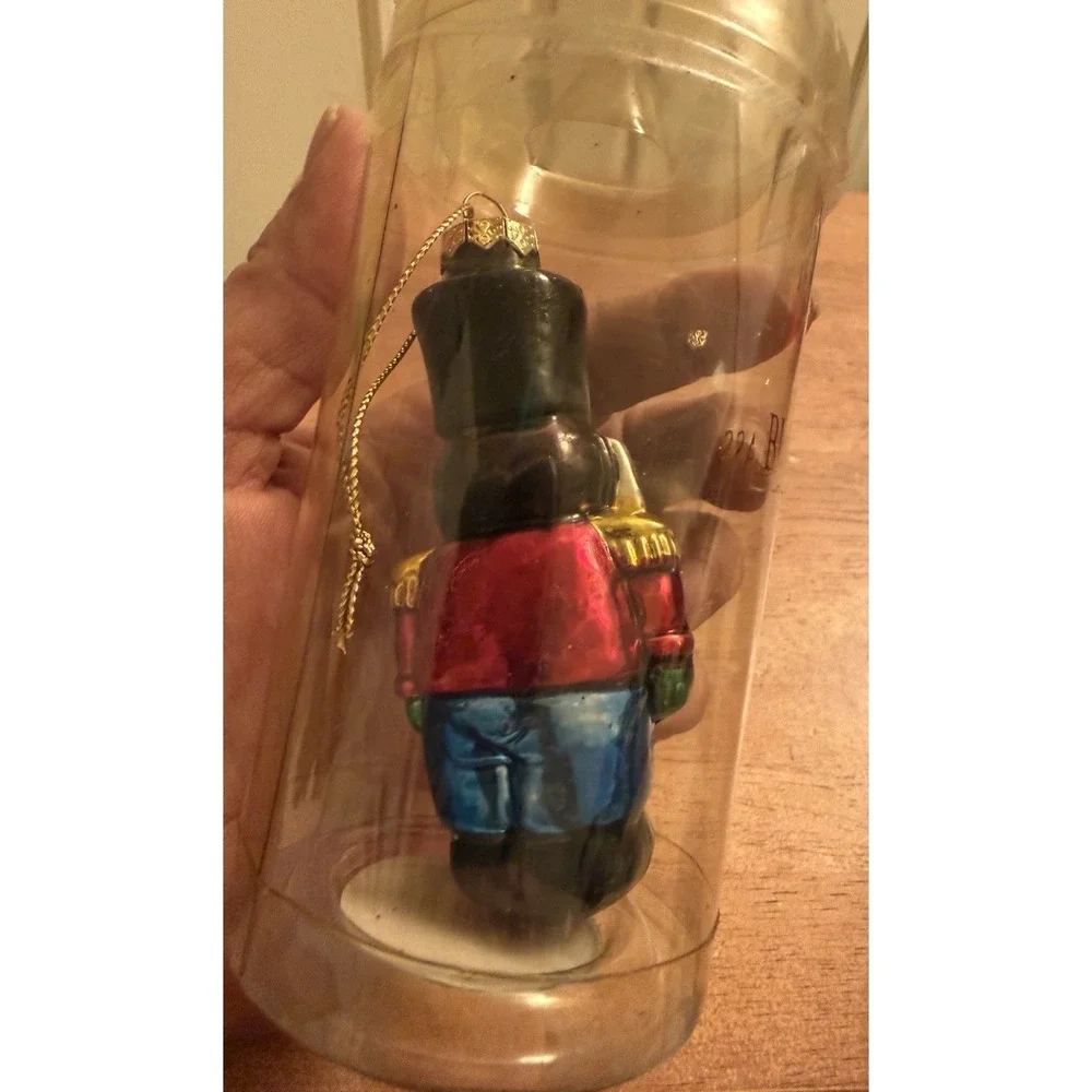 Vintage‎ Mercury Glass Toy Soldier Christmas Tree Ornament 4